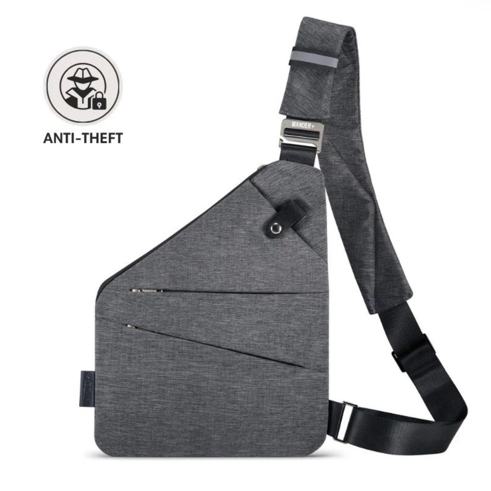 Wander+ Grey Anti-theft Travel Bag - Picture 6 of 8